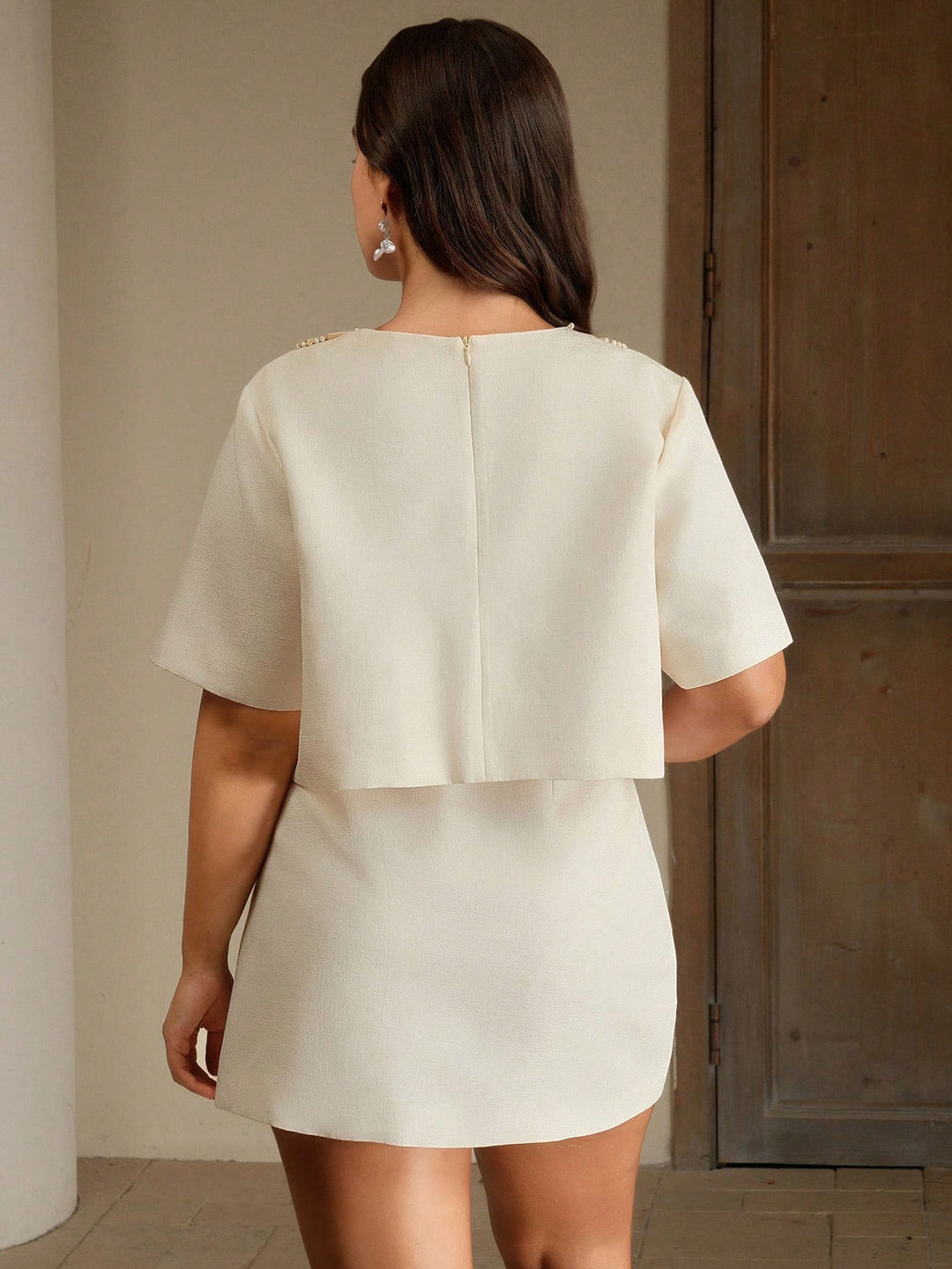 Compleu Shein Curve+ , crem