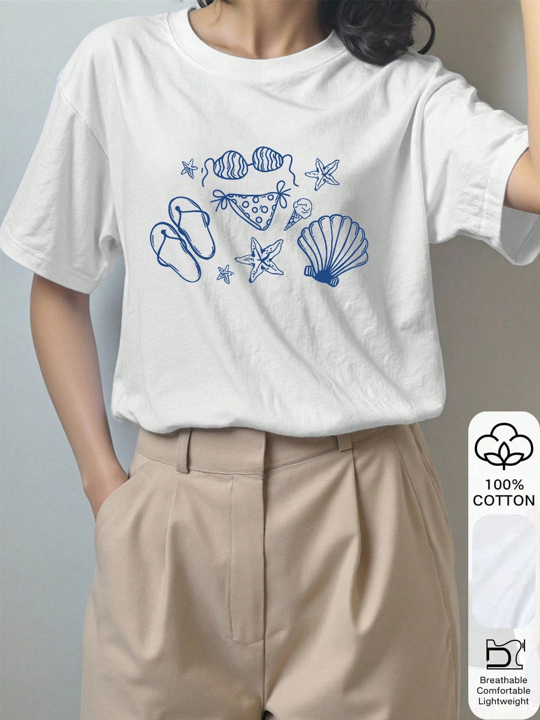 Tricou SHEIN, alb