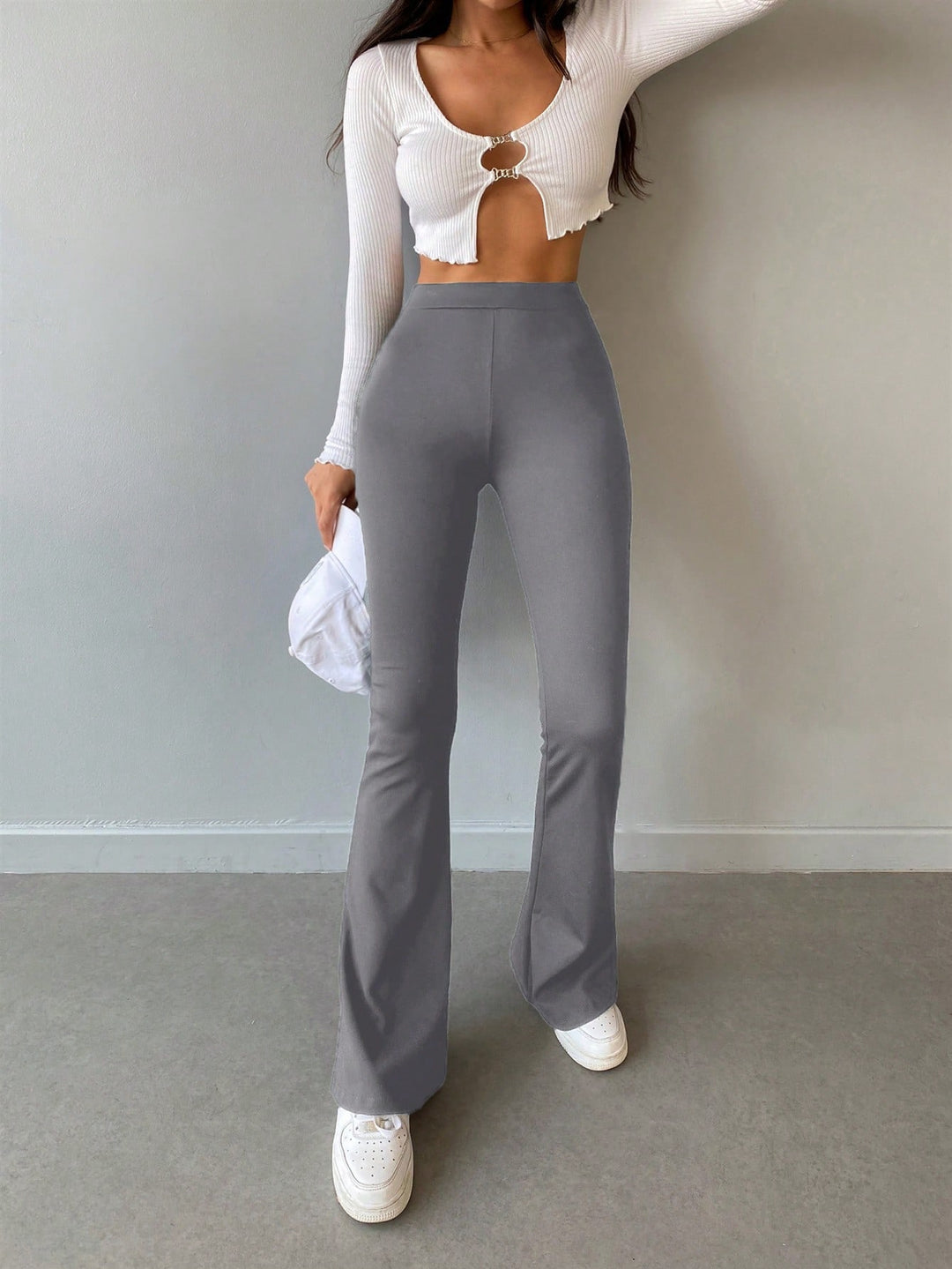 Pantaloni SHEIN, gri