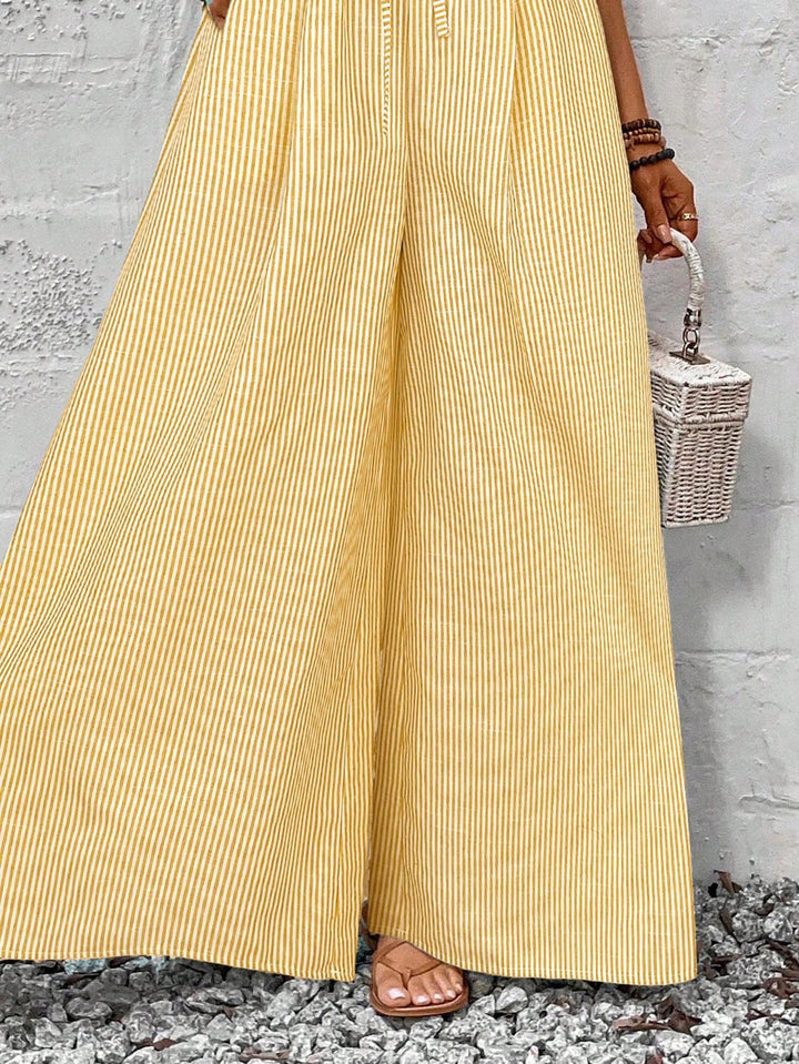Pantaloni SHEIN, galben