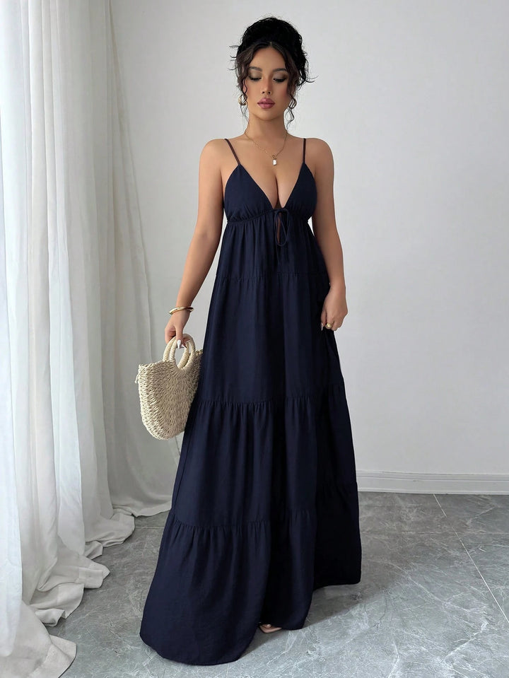 Rochie maxi SHEIN, albastru