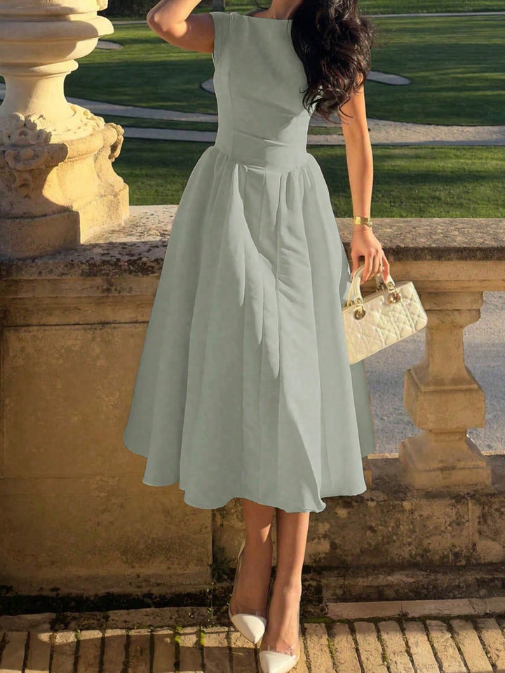 Rochie maxi SHEIN, kaki
