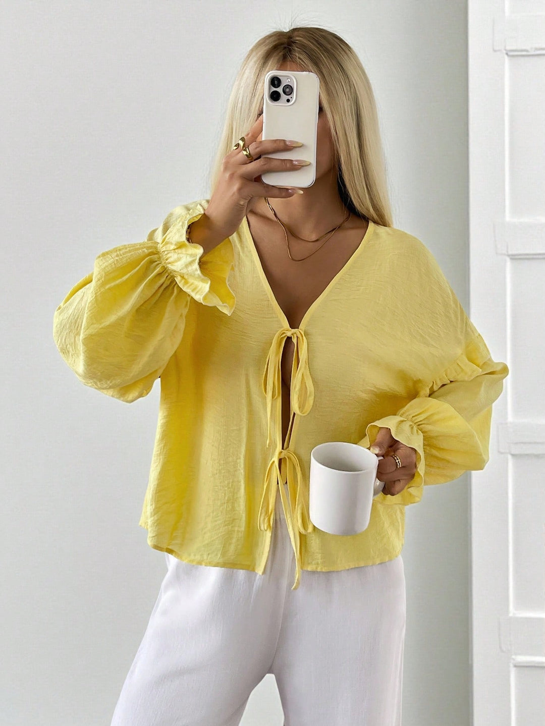 Tricou SHEIN, galben