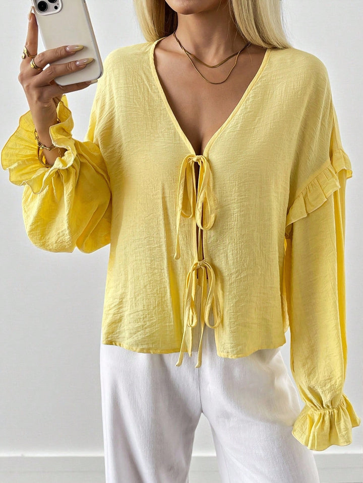 Tricou SHEIN, galben