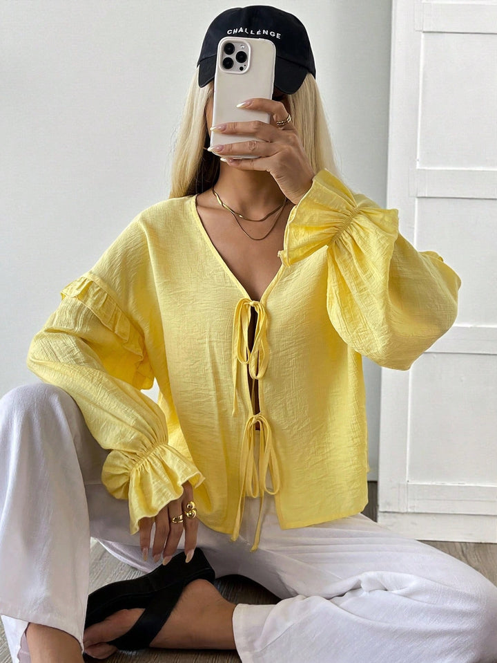 Tricou SHEIN, galben