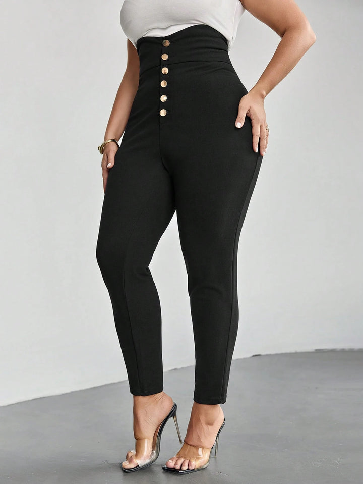 Pantaloni SHEIN, negru