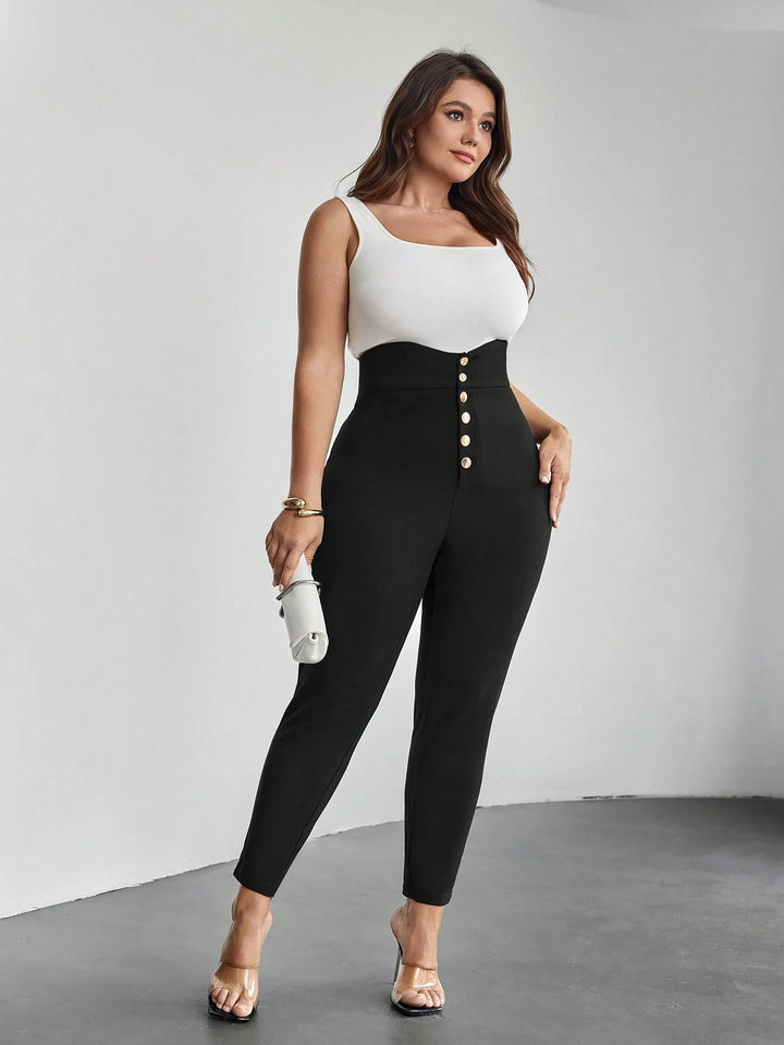 Pantaloni SHEIN, negru