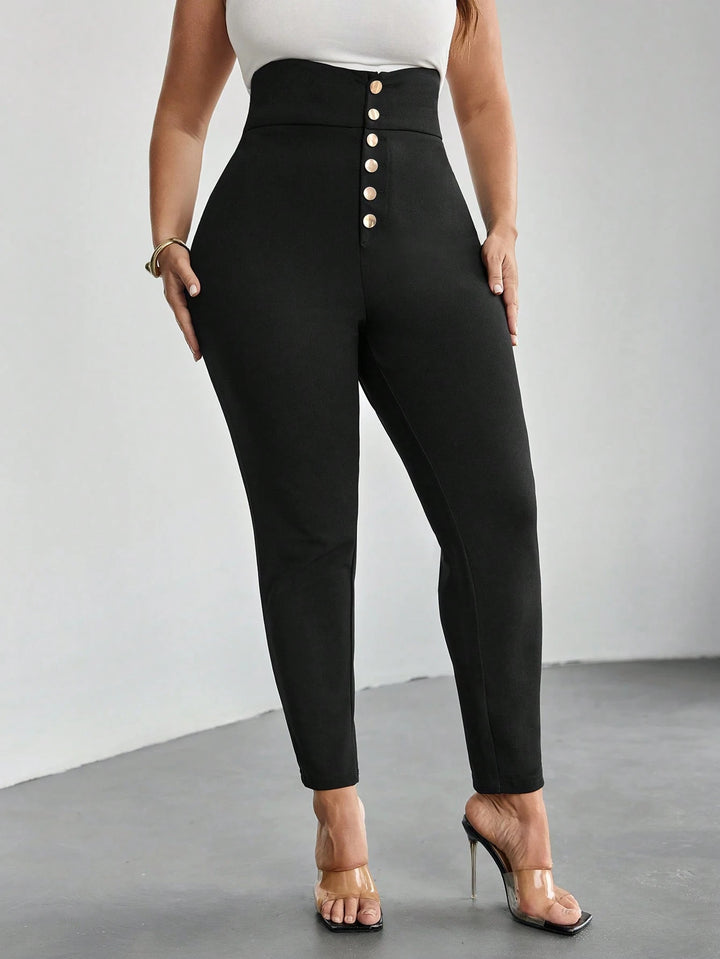 Pantaloni SHEIN, negru