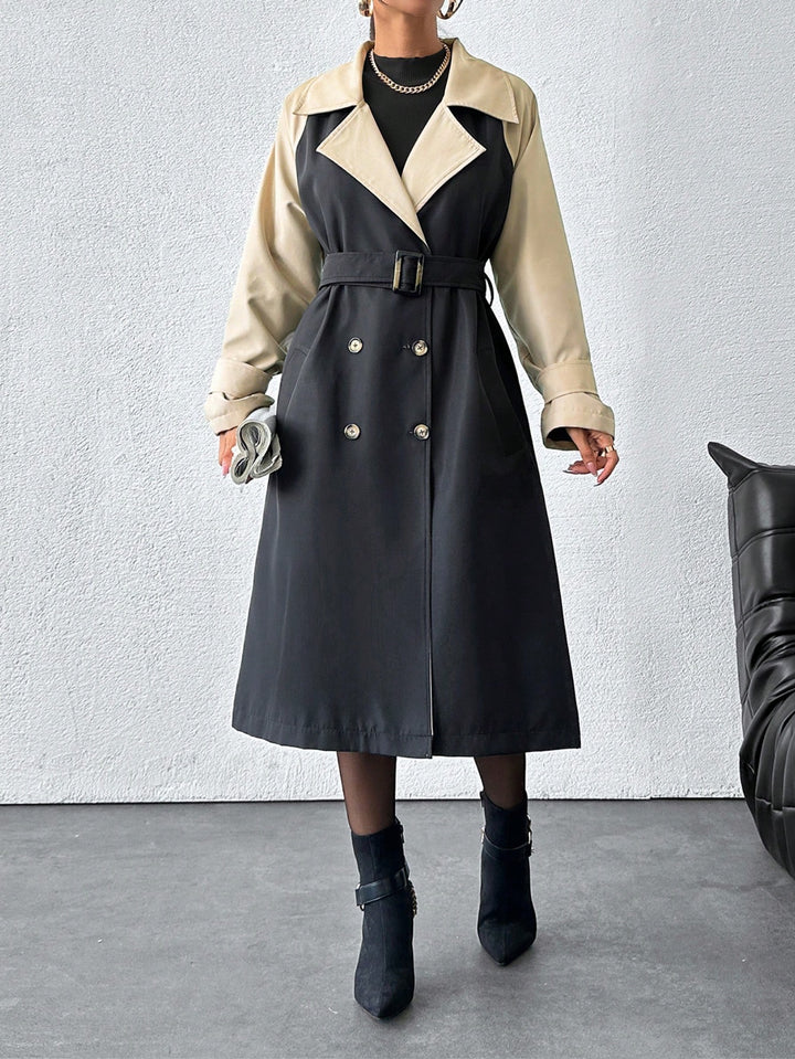 Trench SHEIN, mix culori