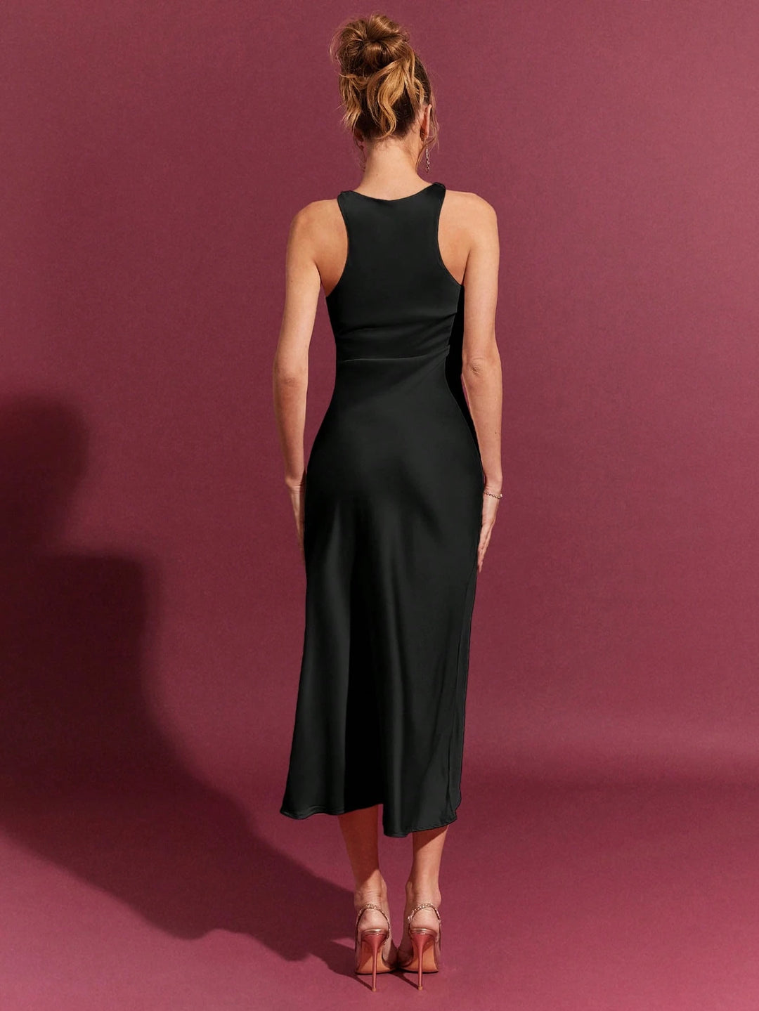 Rochie midi SHEIN, negru