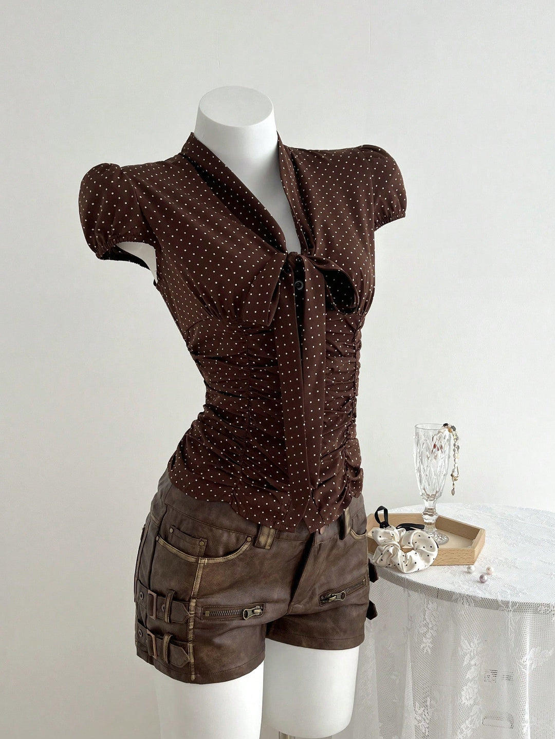 Bluza SHEIN, maro