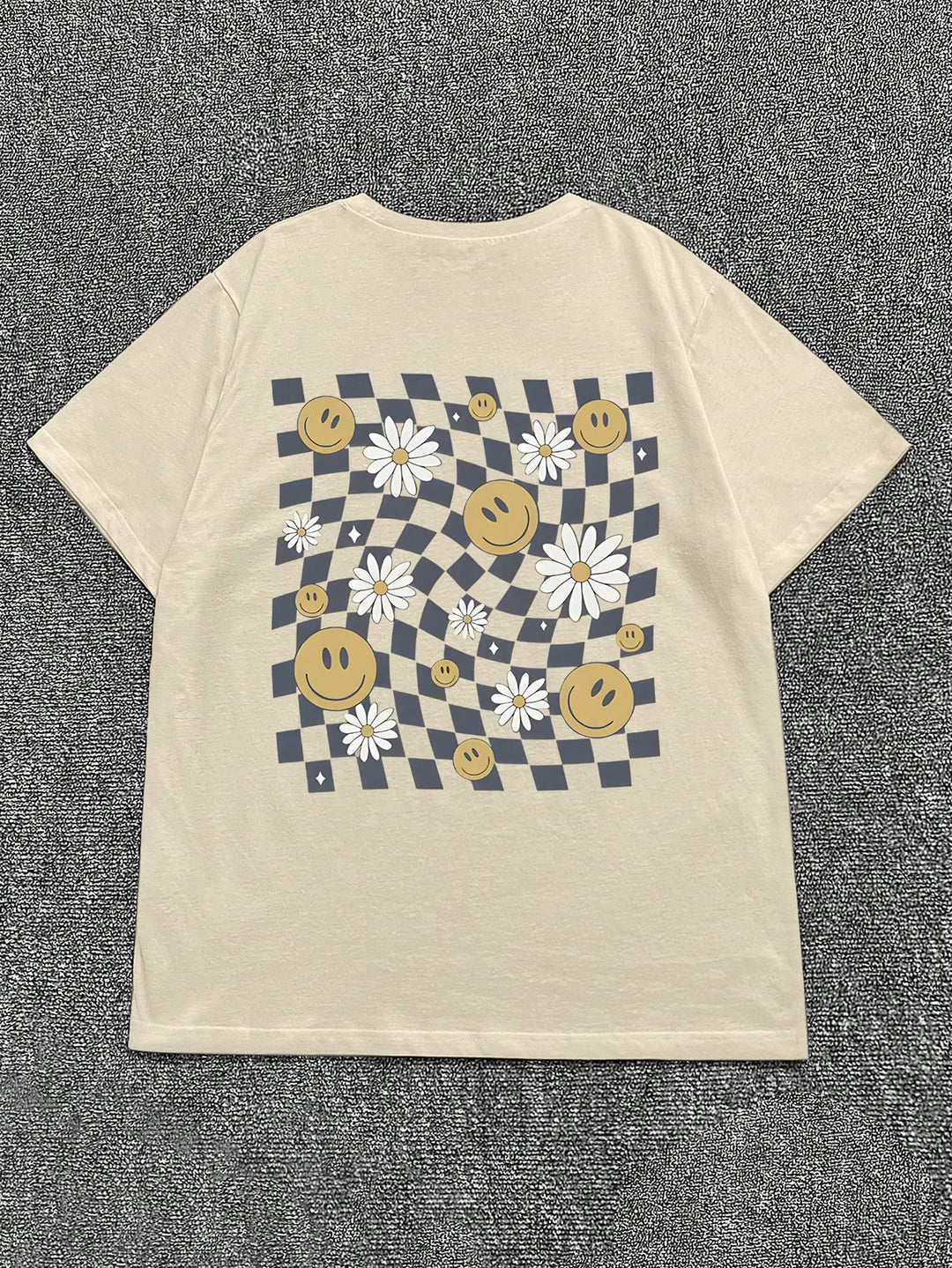 Tricou bej SHEIN