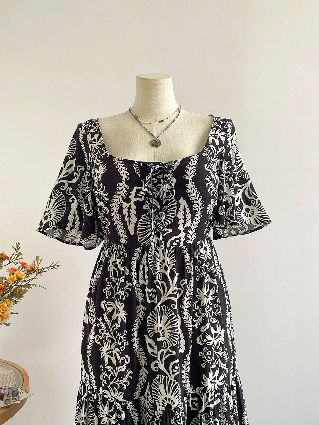 SHEIN maxi ruha, színkeverék