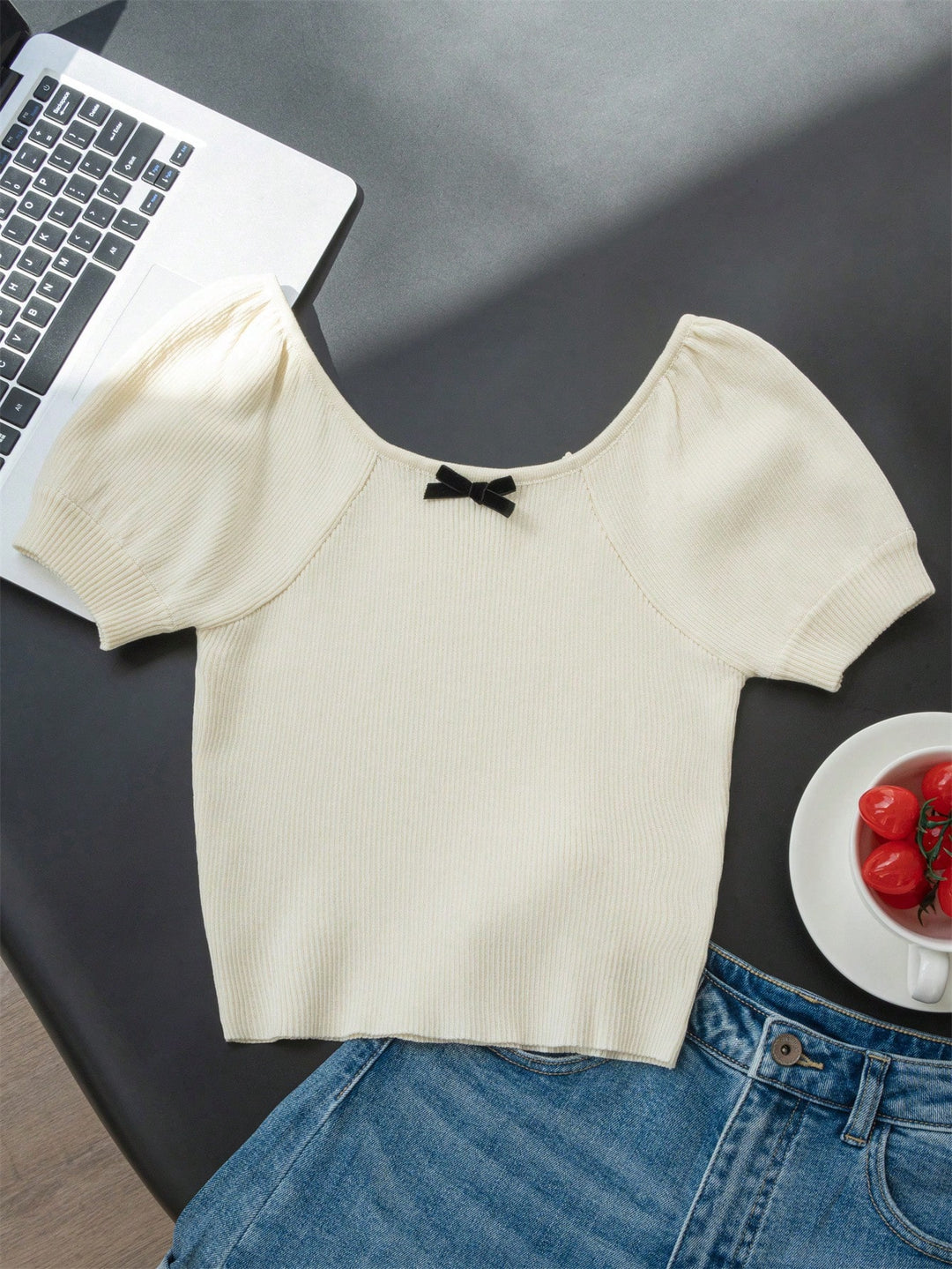 Tricou SHEIN, bej