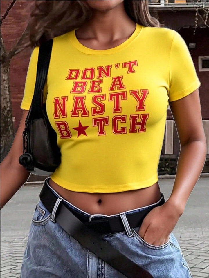 Tricou SHEIN, galben