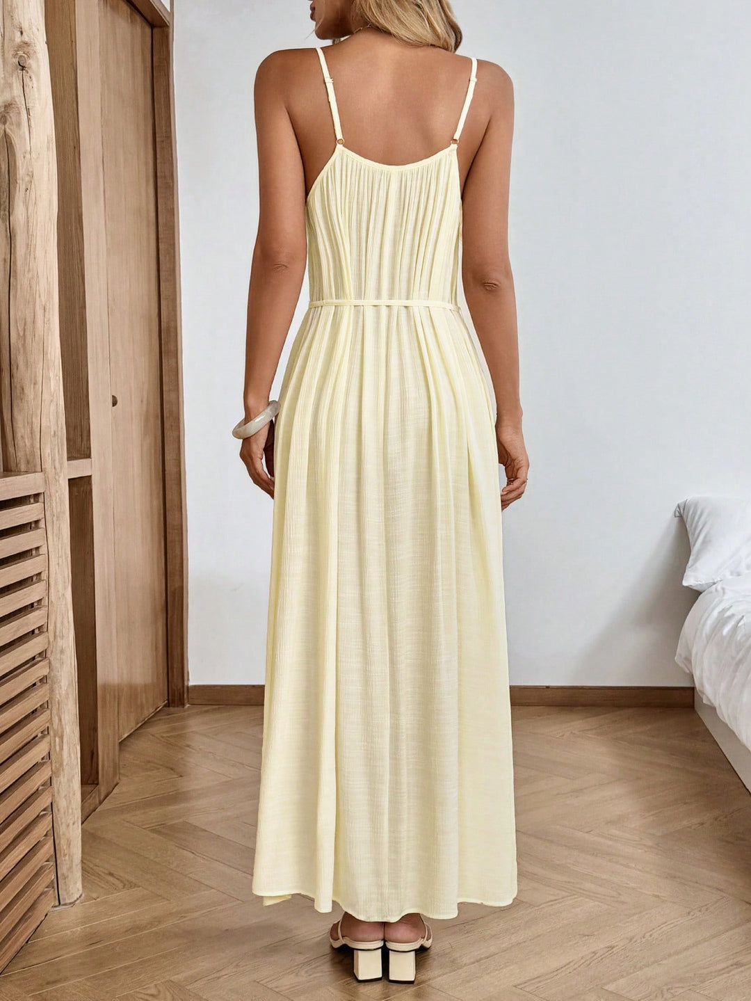Rochie maxi SHEIN, galben