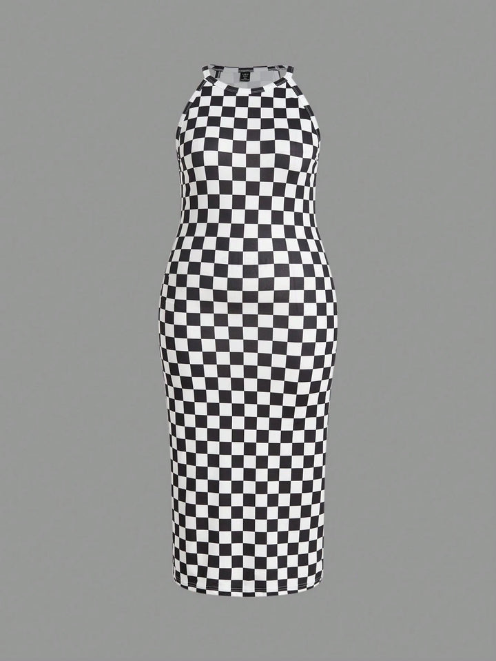 Rochie midi SHEIN, mix culori