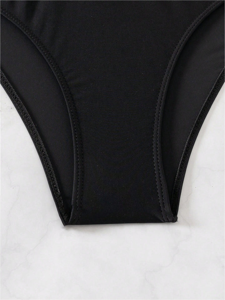 Set bikini SHEIN, negru