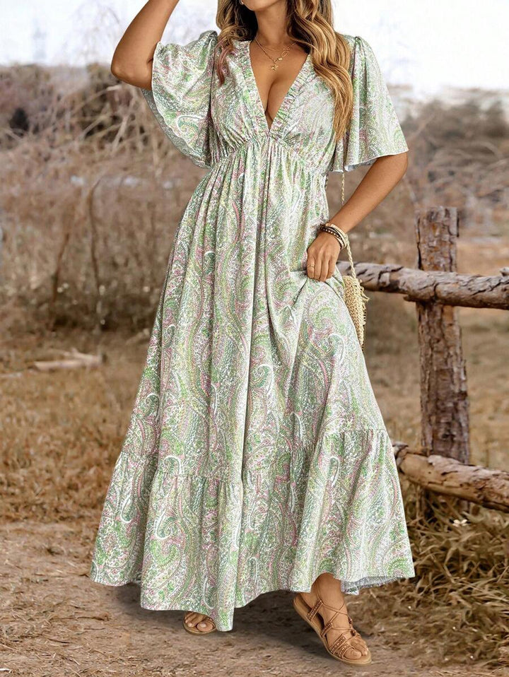 Rochie maxi SHEIN, mix culori