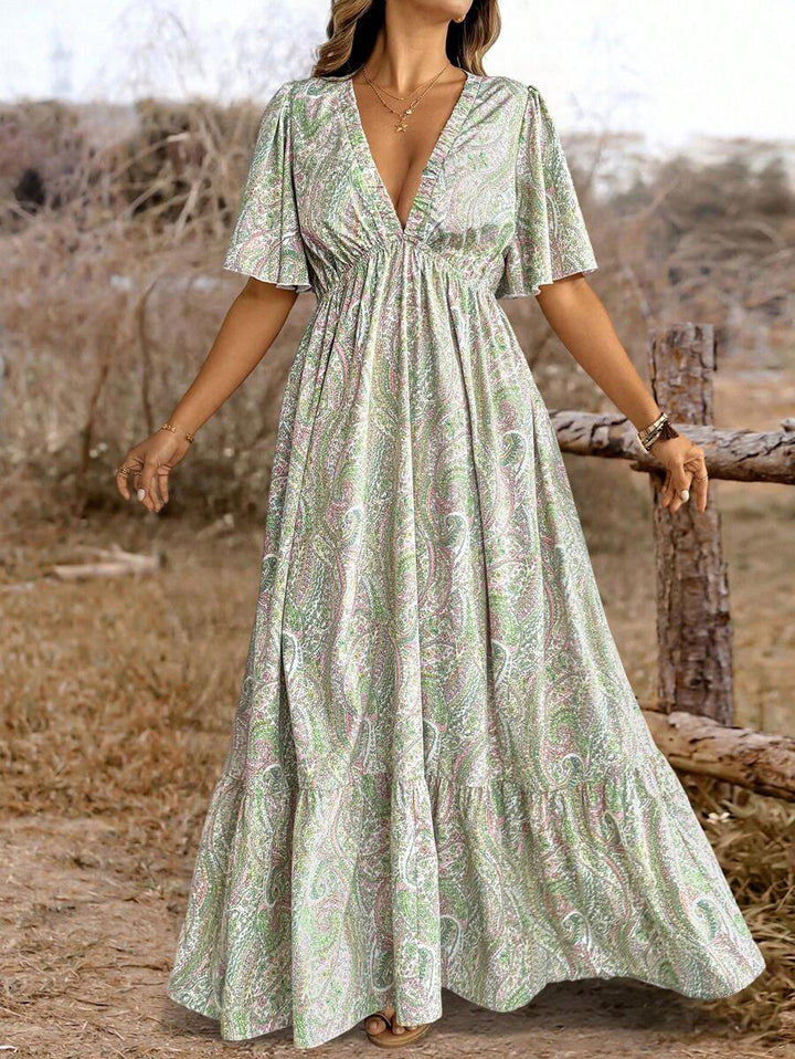 Rochie maxi SHEIN, mix culori