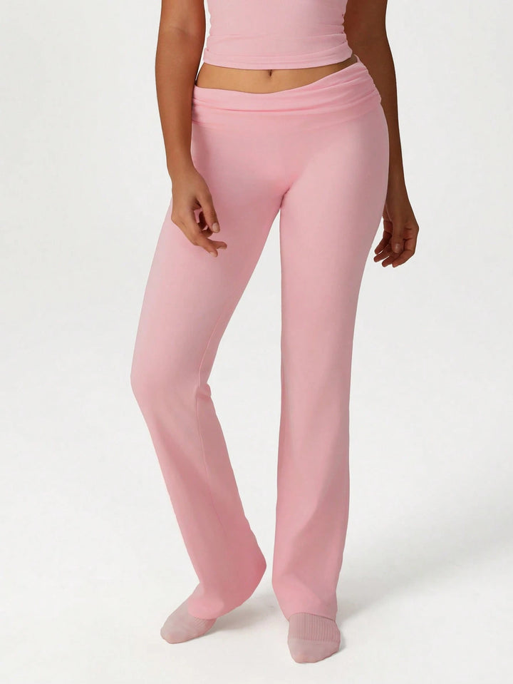 Pantaloni SHEIN, roz