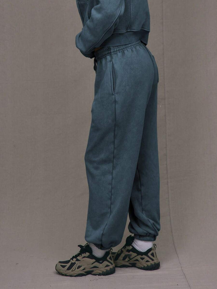 Pantaloni de treining SHEIN, albastru