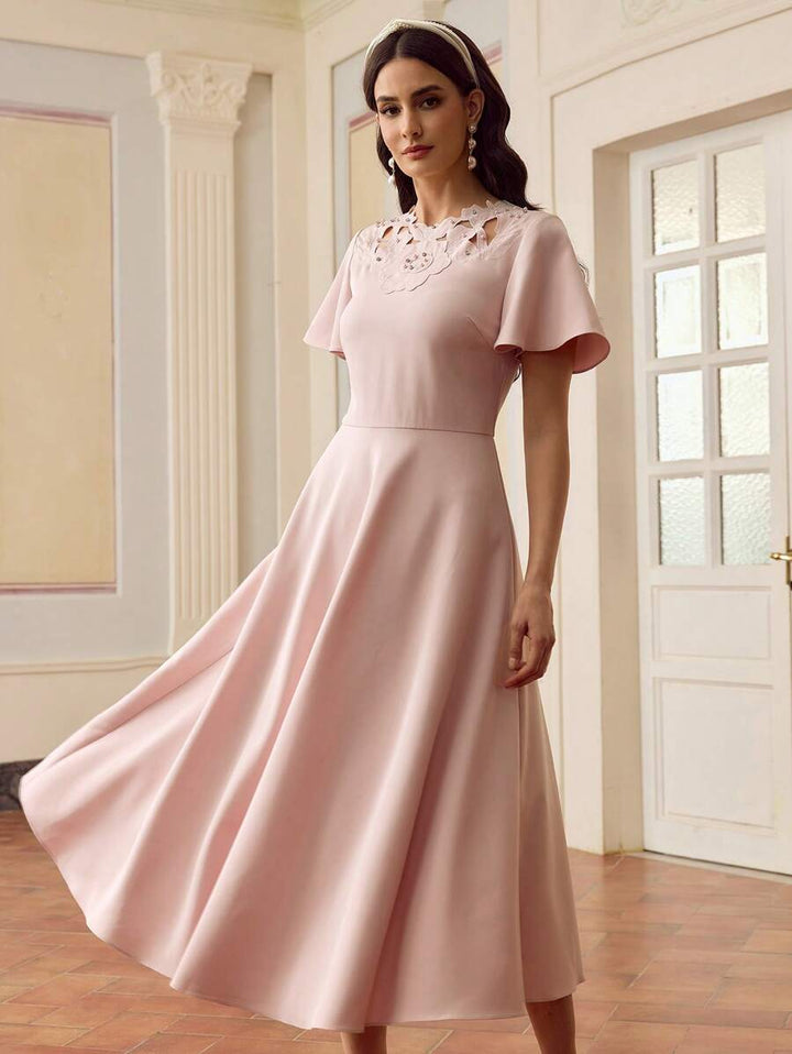 Rochie maxi SHEIN, roz