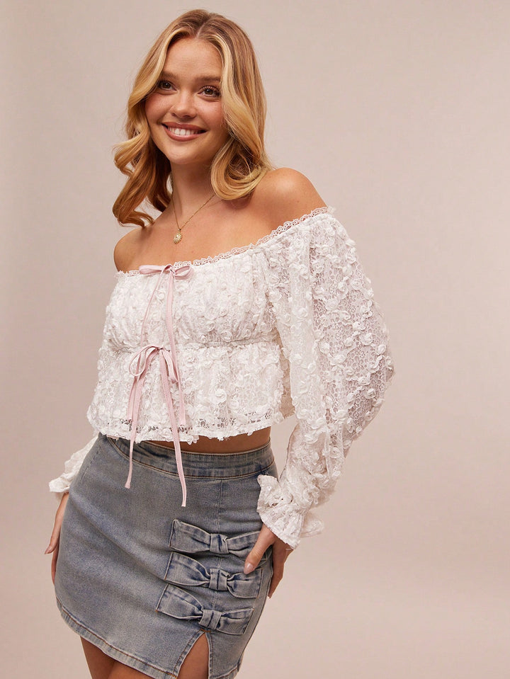 Top SHEIN, alb