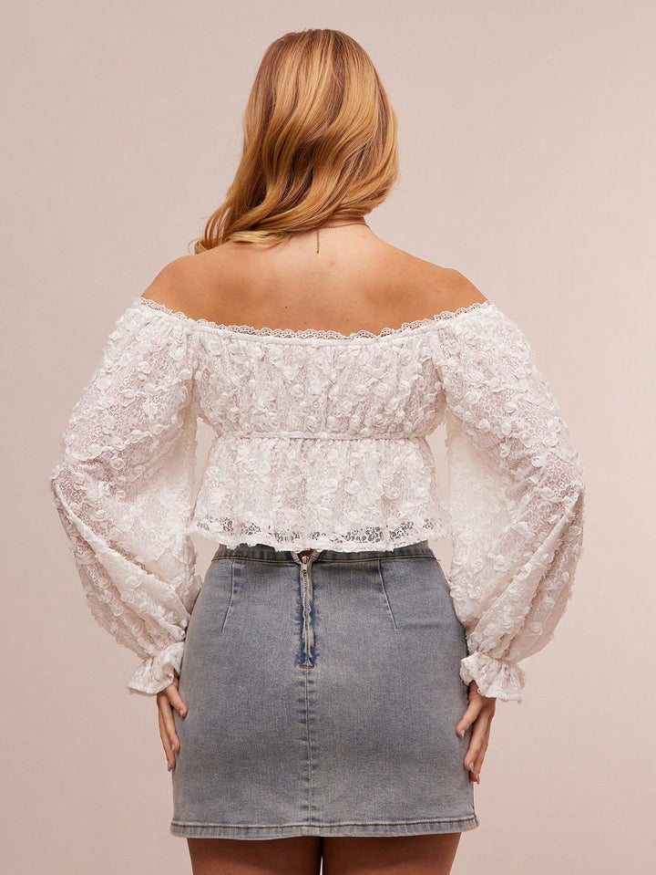 Top SHEIN, alb