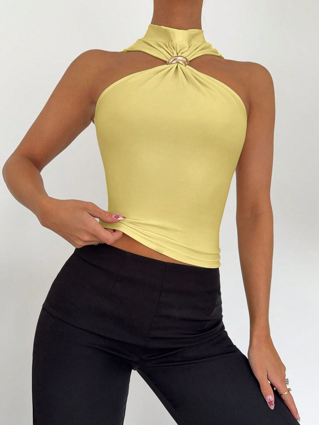 Top Shein, galben