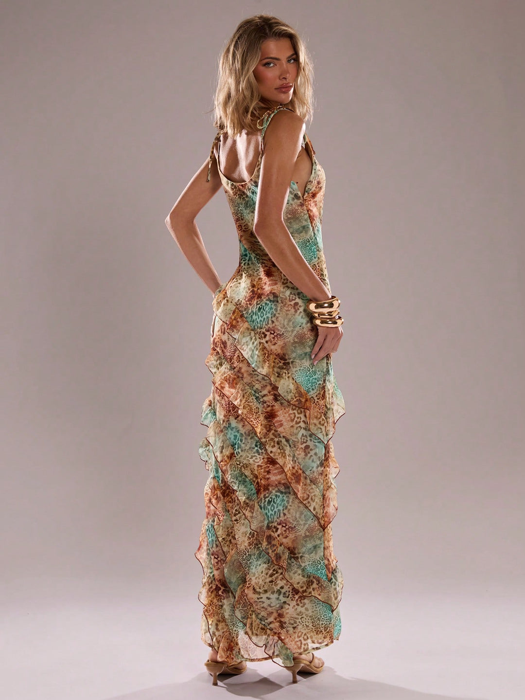 Rochie maxi SHEIN, albastru