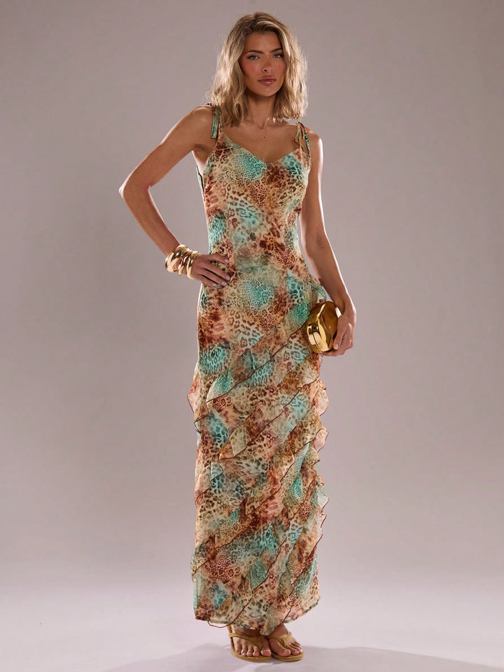 Rochie maxi SHEIN, albastru