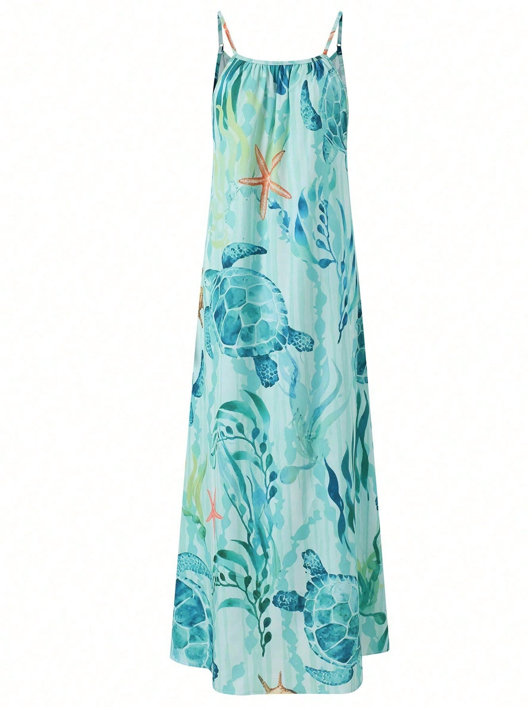 Rochie maxi SHEIN, albastru