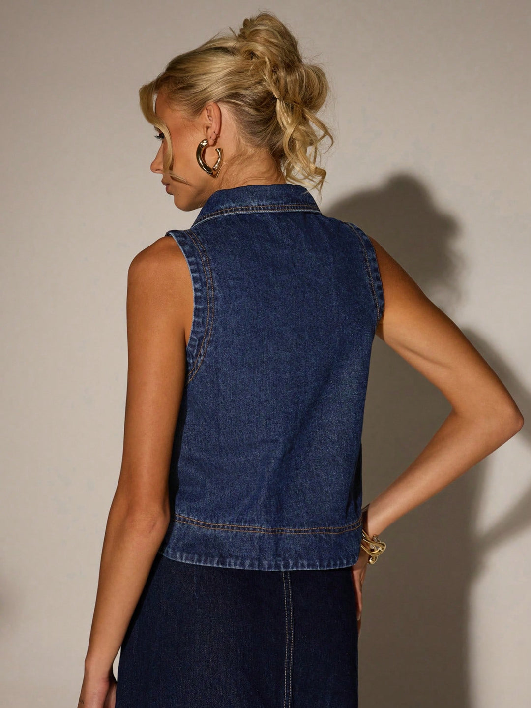 SHEIN top, kék
