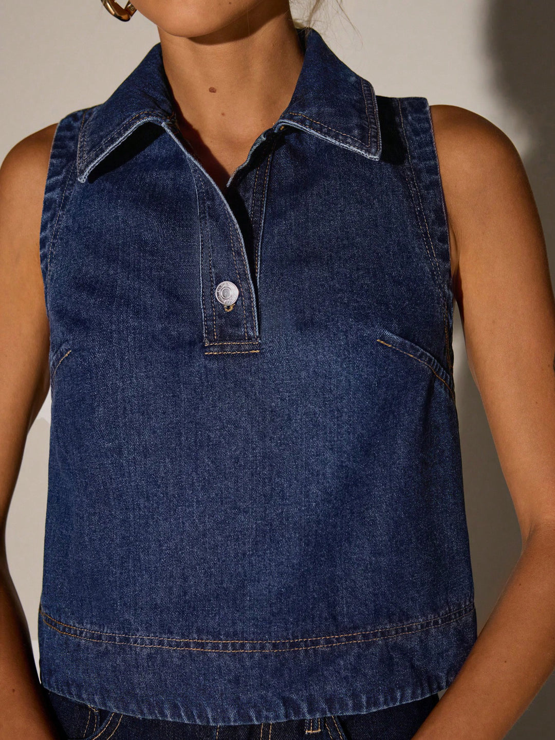SHEIN top, kék