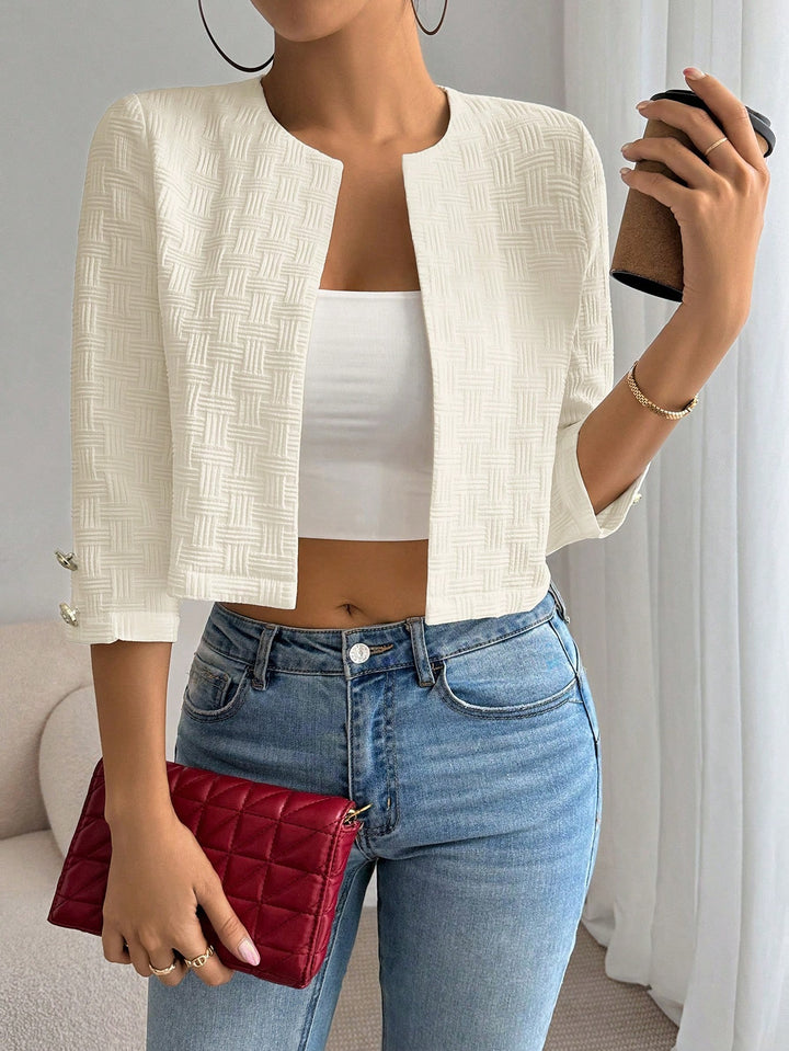 Cardigan SHEIN, crem