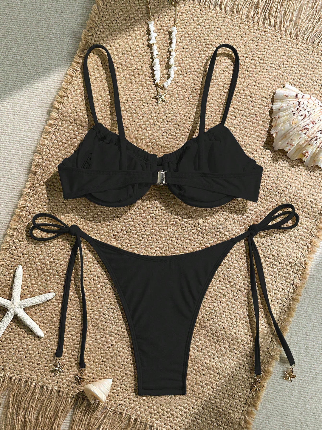 Set bikini SHEIN, negru