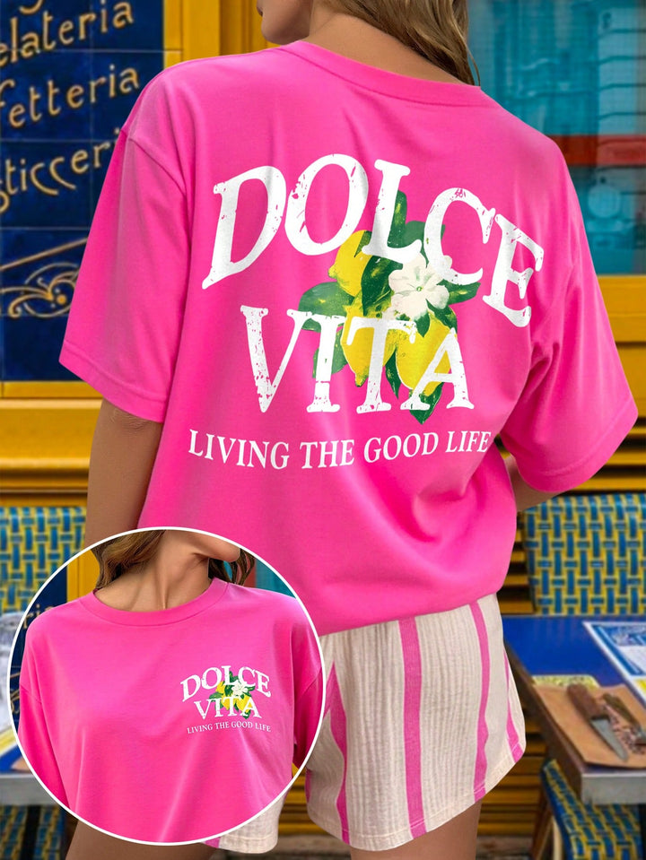 Tricou SHEIN, roz