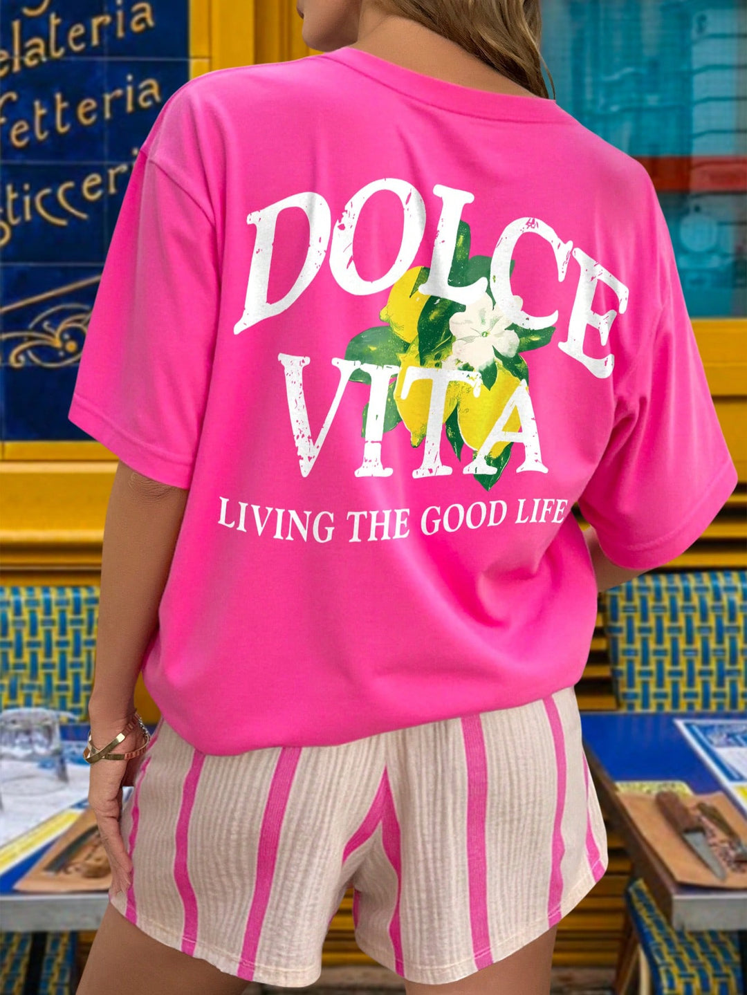 Tricou SHEIN, roz