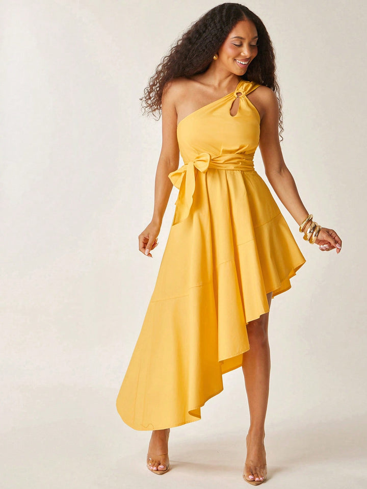 Rochie maxi SHEIN, galben