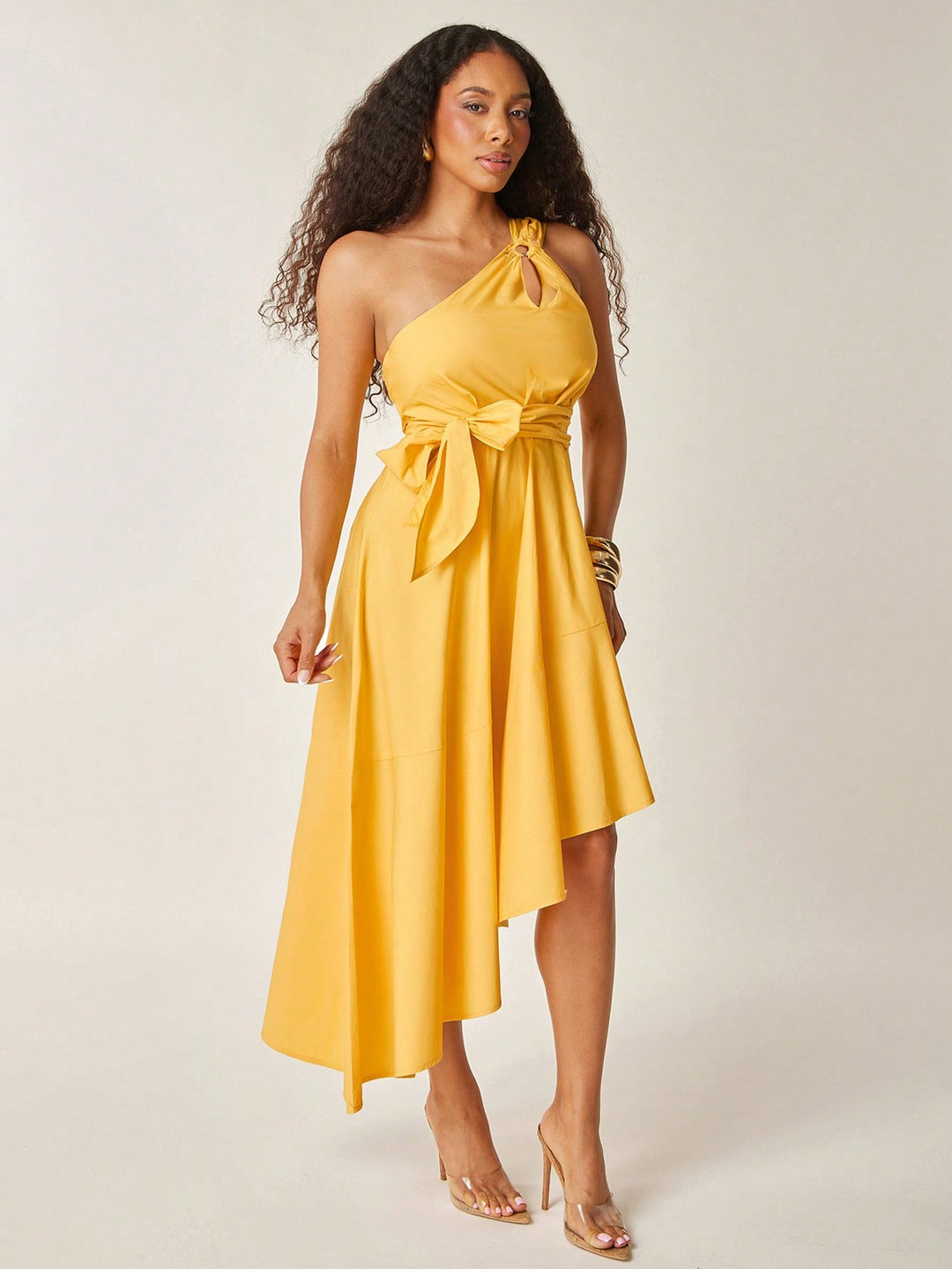 Rochie maxi SHEIN, galben