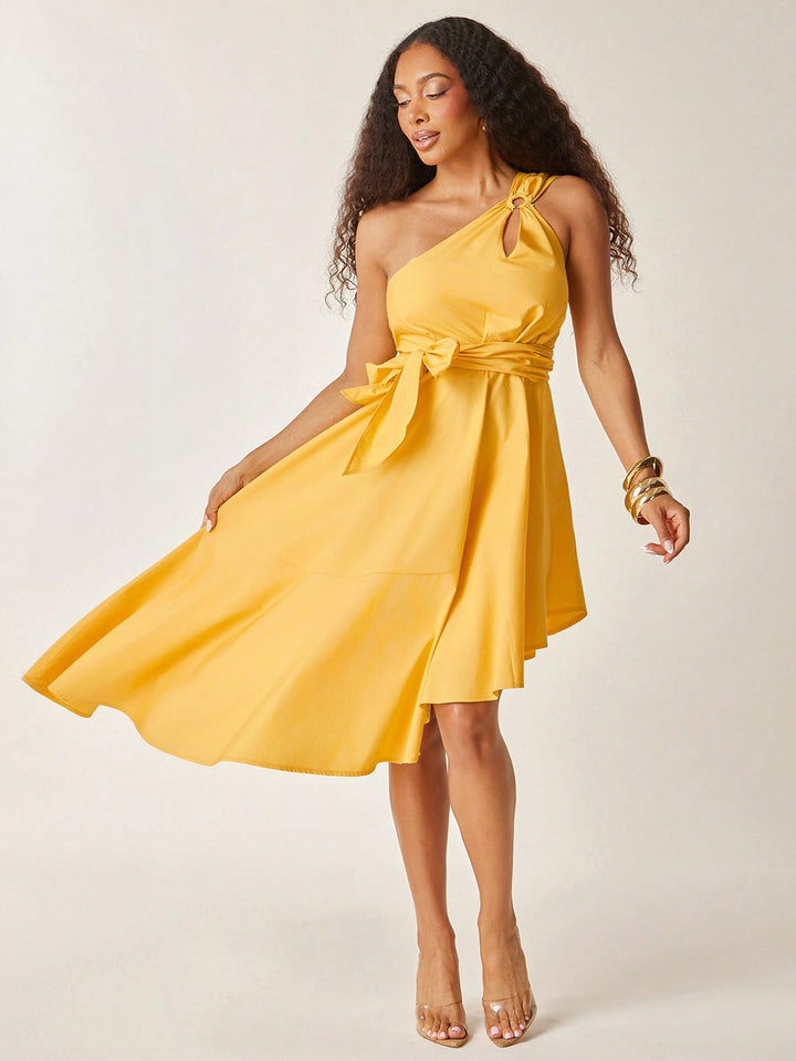 Rochie maxi SHEIN, galben