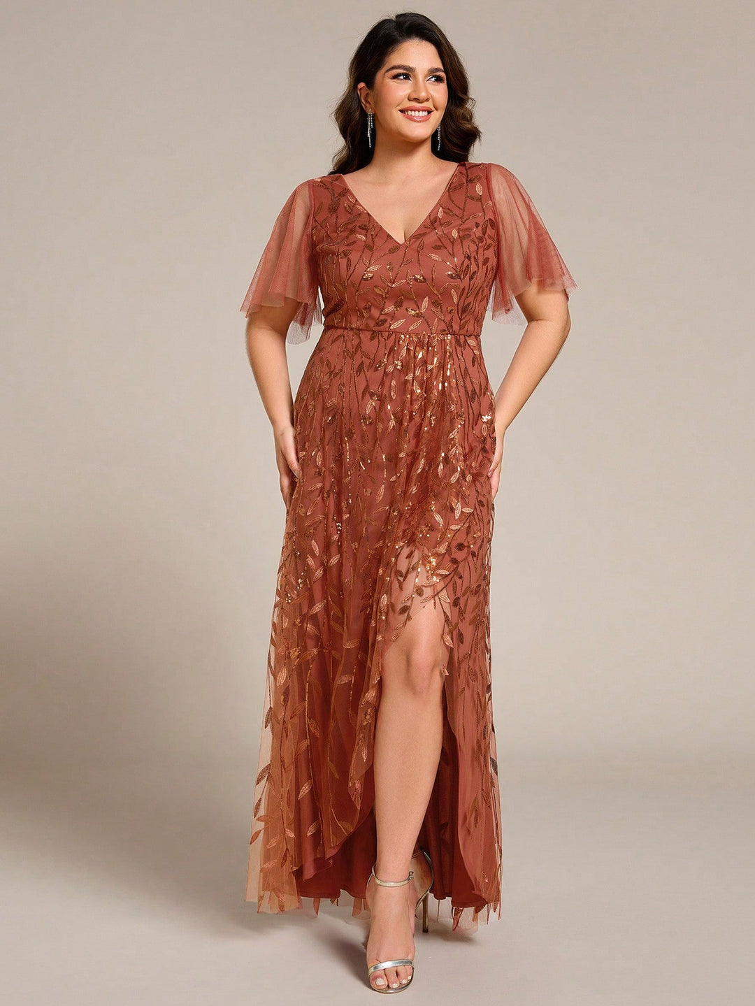 Rochie SHEIN, portocaliu