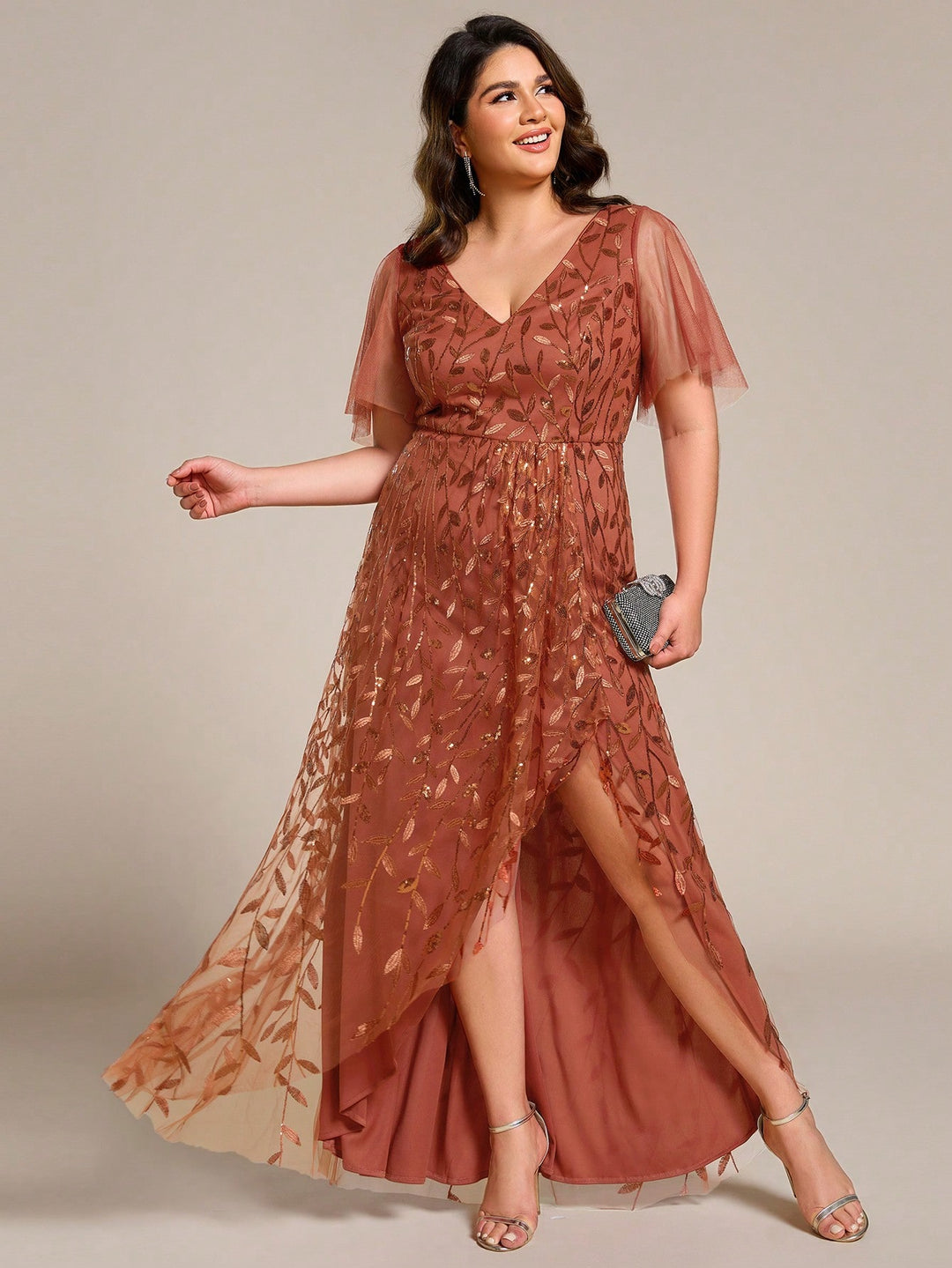 Rochie SHEIN, portocaliu