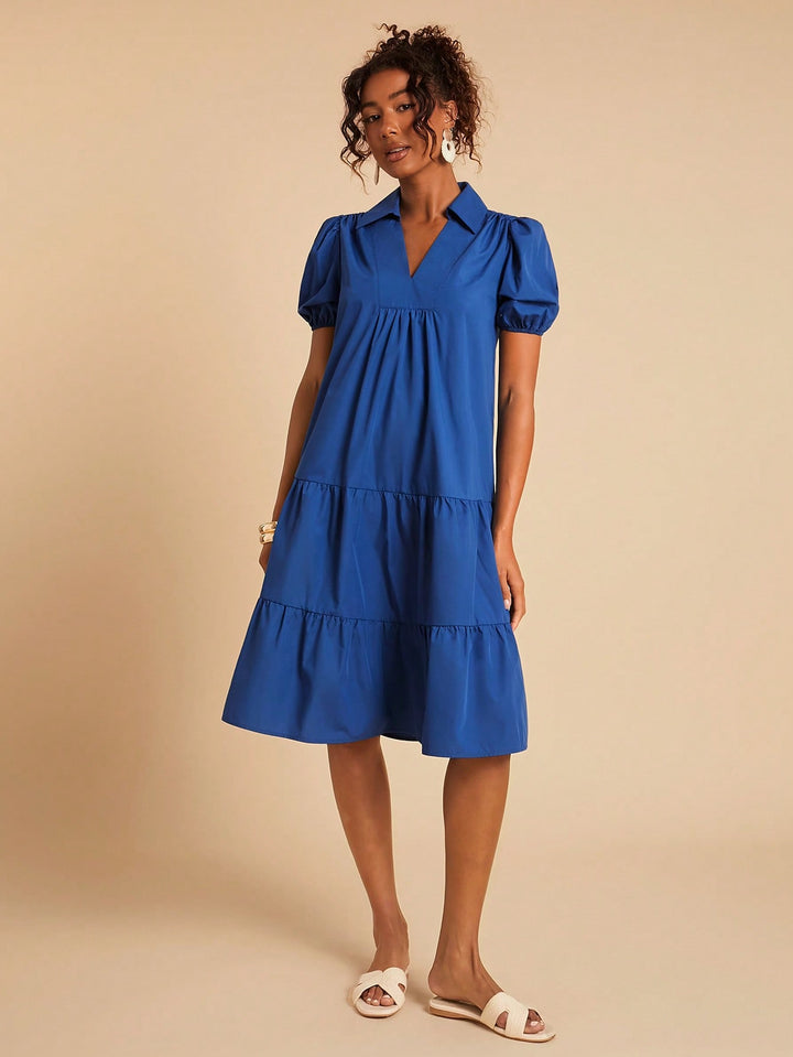 Rochie midi SHEIN, albastru