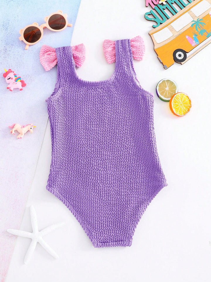 Costum de baie întreg SHEIN, mov