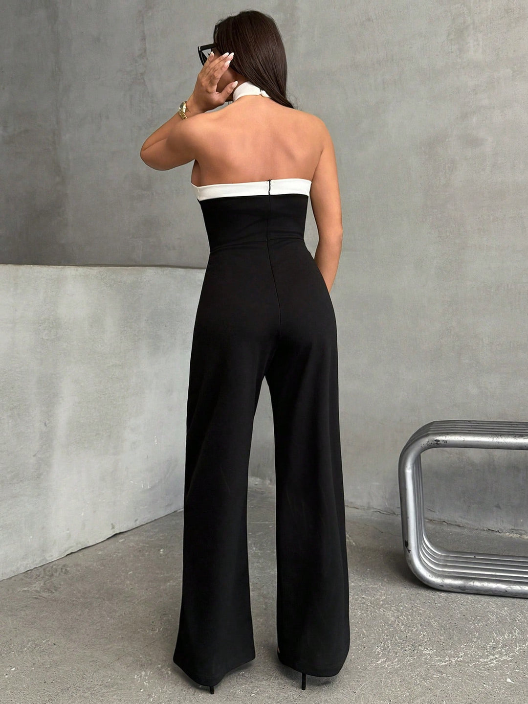 SHEIN overall, fekete