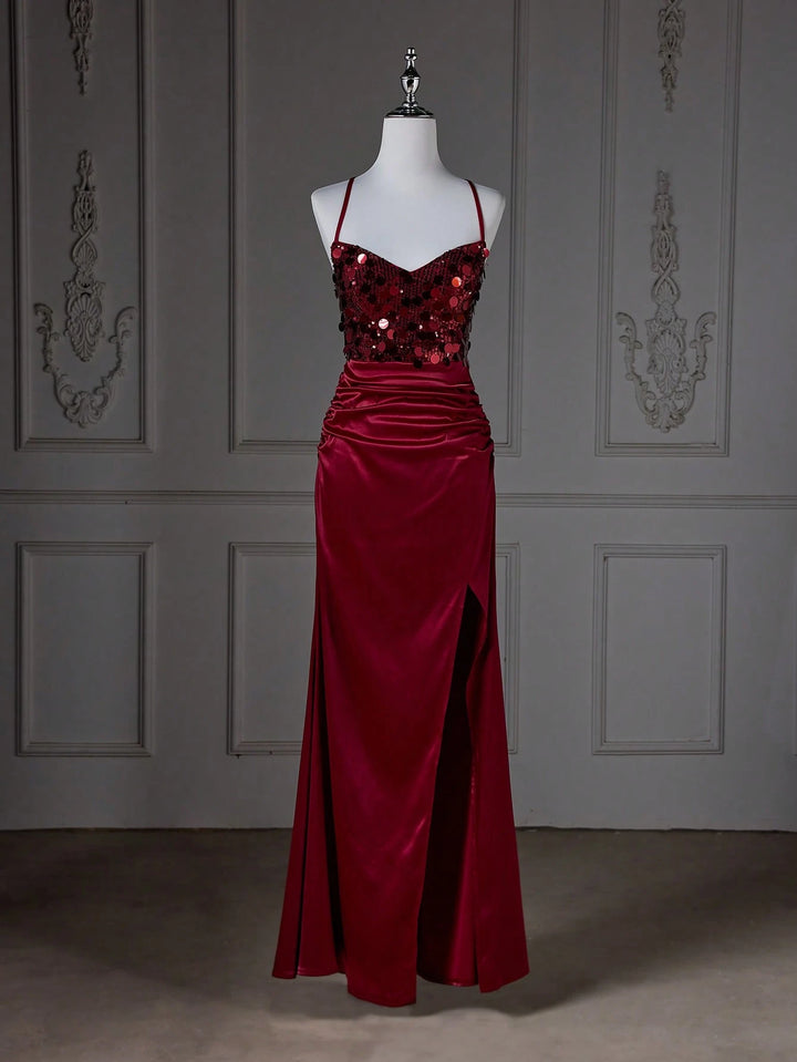 Rochie maxi SHEIN, roșu