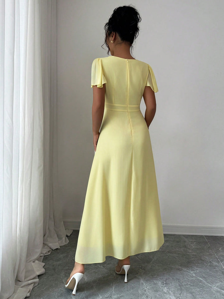 Rochie maxi SHEIN, galben