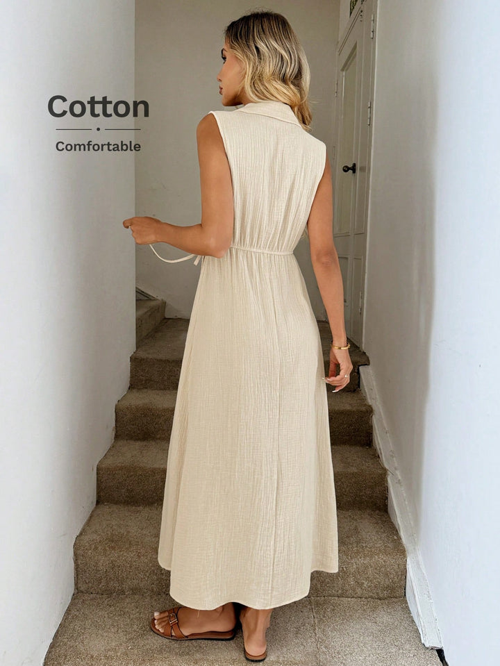 Rochie midi SHEIN, bej